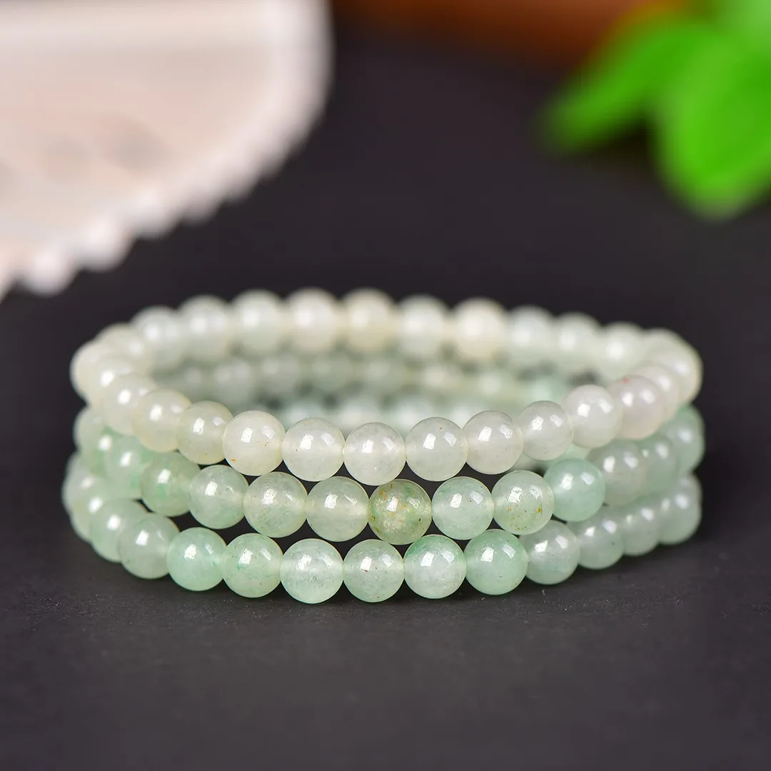 Natural Green Jade Bracelet Stone Bangle Women Healing Gemstone Fine Jewelry Genuine Myanmar Jadeite Grade A Burma Jade Bracelet