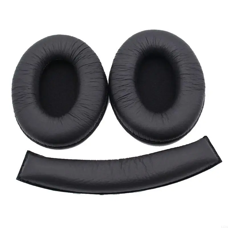 L5YA Headset Ear Pads Covers Headbeam for HD202 HD212 Headphone Earpads