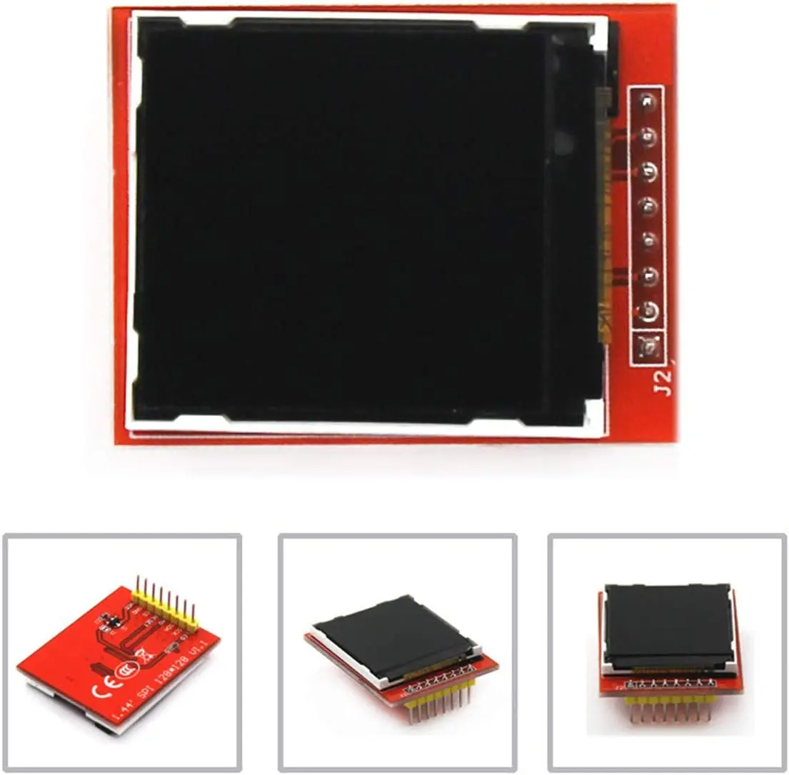 Modulo schermo LCD TFT da 1,44 pollici 3.3V RGB 65K 128x128 4 fili SPI ST - 7735S per scheda di sviluppo Arduino 2560 ESP32