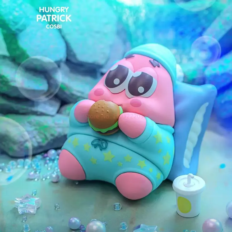 ألعاب ساخنة سبونجبوب سكوير كوسبي صندوق أعمى تمثال صغير لطيف تحصيل زخارف مكتب لعبة عصرية هدية للأطفال 2025 وصول #5