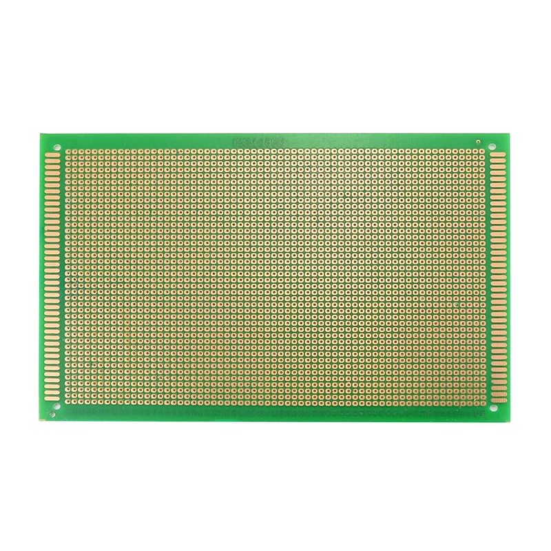 Papan sirkuit minyak hijau, 5 buah 12*18CM DIY PCB satu sisi Universal papan sirkuit serat kaca ketebalan 12x18CM 1.6mm