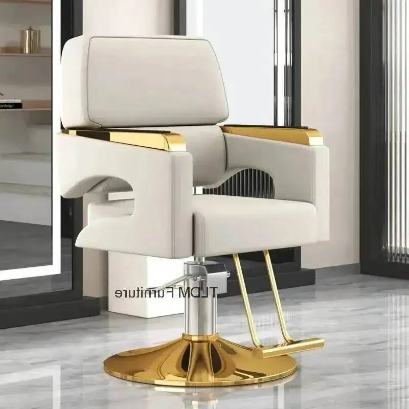 

Barber Luxury Barber Modern Professional Armchairs Beauty Salon Chair Chairs Pedicure Equipment Stylist Aesthetic Barbers
