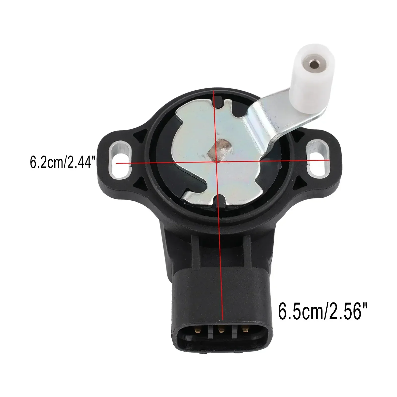 

Throttle Position Sensor 6 Pins Black&Silver&White New Plastic&Metal For Nissan X-Trail For Infiniti QR20/25 18919-5Y700