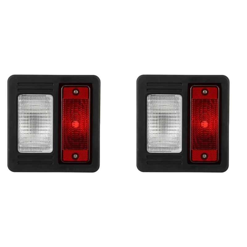 2X 6670284 Engineering Vehicle LED Tail Light Assembly Turn Signal Reverse Lamp For Bobcat Skid Steer 751 753 763 773