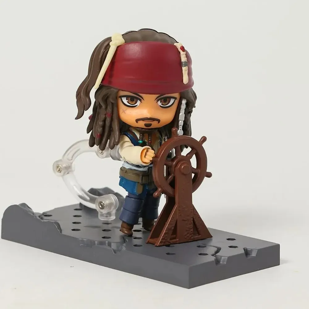 Pirates of The Caribbean Figure 1557 Jack Sparrow High-end Anime Action Collection Desktop Ornament Decoration Children Toys