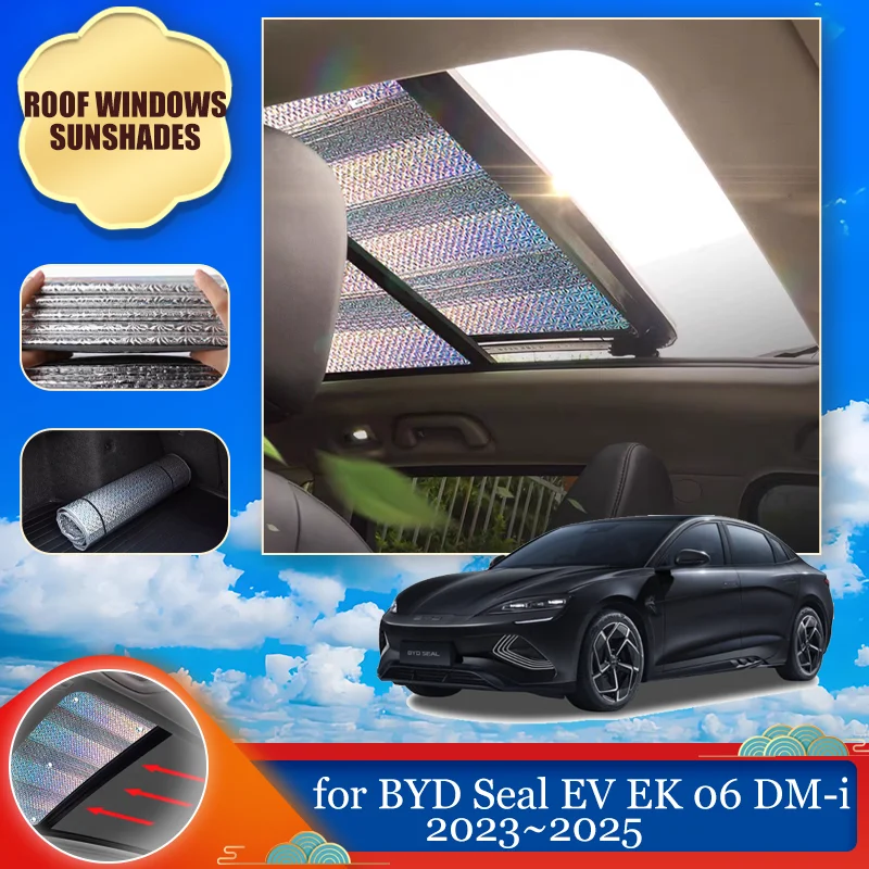 車のサンルーフサンシェード-byd-シール-ev-ek-06-dm-i-2023-〜-2025-2024-ルーフフロントガラスカバーカーテン抗-uv-サンバイザーパーツアクセサリー