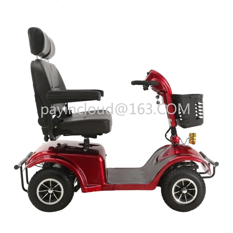 Wholesale Electric Mobility Scooter Double Seat for Old People Handicapped Car