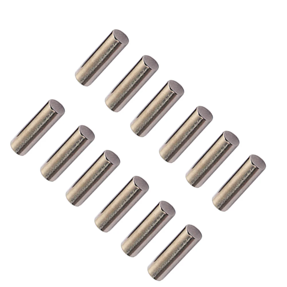 60pcs Professional Pickup Pole Slug Metal Cyclinder Slug Rods for Electric Bass Guitar Replacement 5 x 175mm