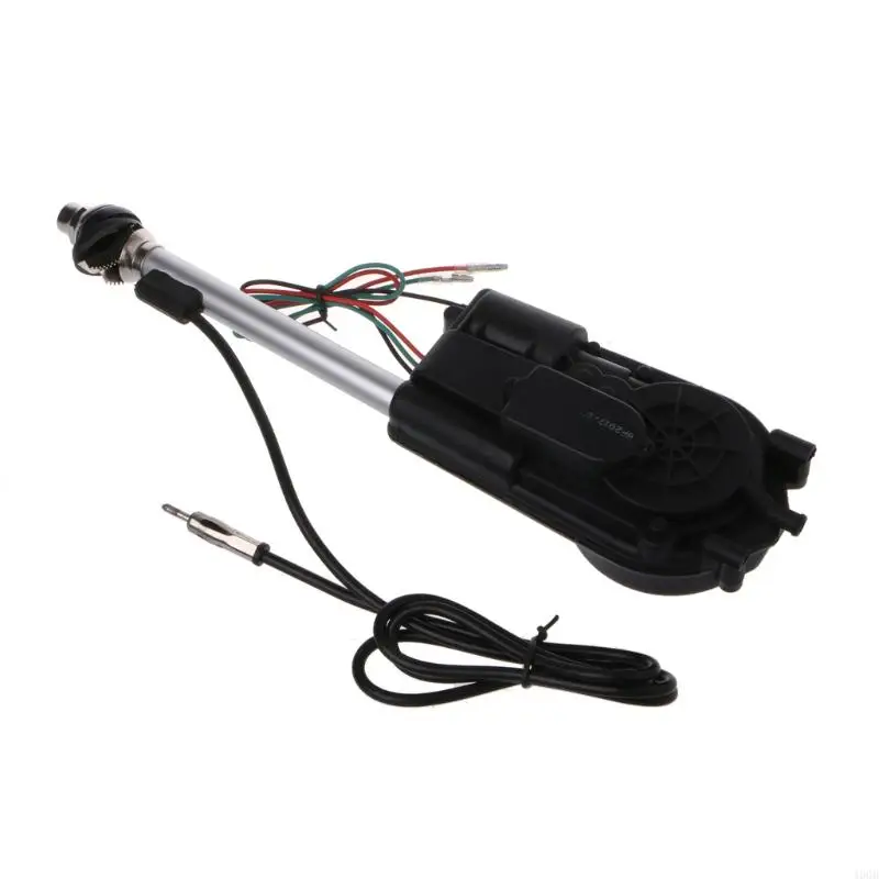 400B Autena automática impermeable SUV FM Radio Mast Aerial 12V Cable acero inoxidable