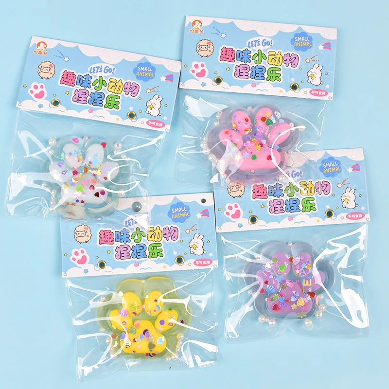 HOT Kat Poot Decompressie Speelgoed Kawaii Cartoon Antistress Squishy Stress Langzaam Stijgende Speelgoed voor Volwassen Kinderen Stretch Squeeze