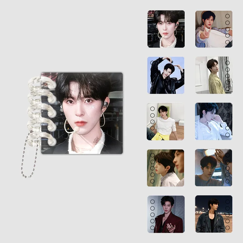 ضرب التلفزيون ABO الرغبة XingQiu CP ألبوم صور فضفاضة ورقة الاكريليك سلاسل المفاتيح هوانغ شينغ تشيو Dingjie سحر كيرينغ المشجعين حقيبة مفتاح قلادة #5