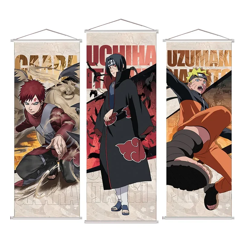 

Naruto Wall Hanging Cartoon Uzumaki Naruto Poster Anime Merchandise Room Decoration Long Scroll To Cover Imperfections