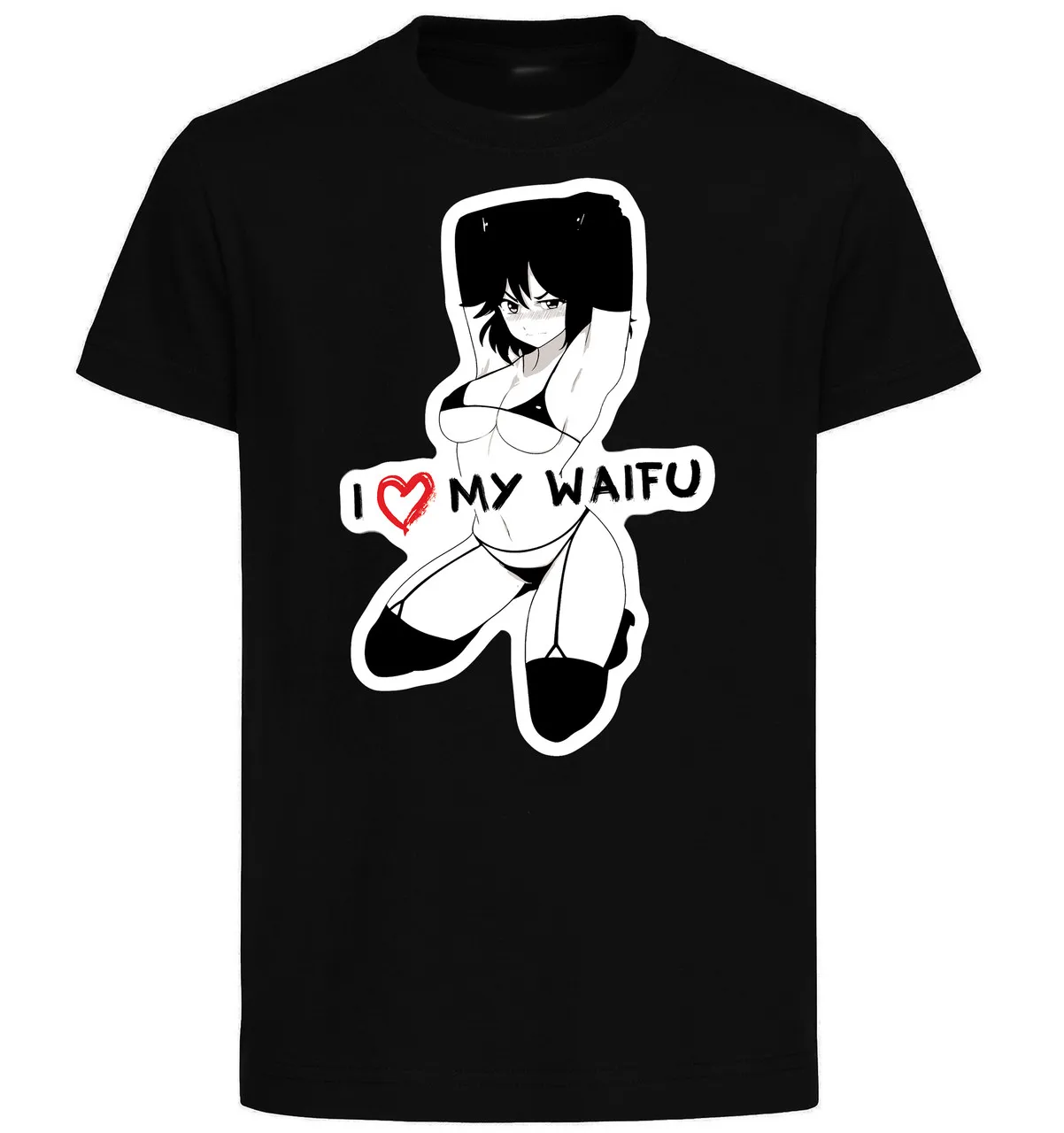 

T-Shirt Black Black Ink Kill la Kill Matoi Ryuuko PE0365