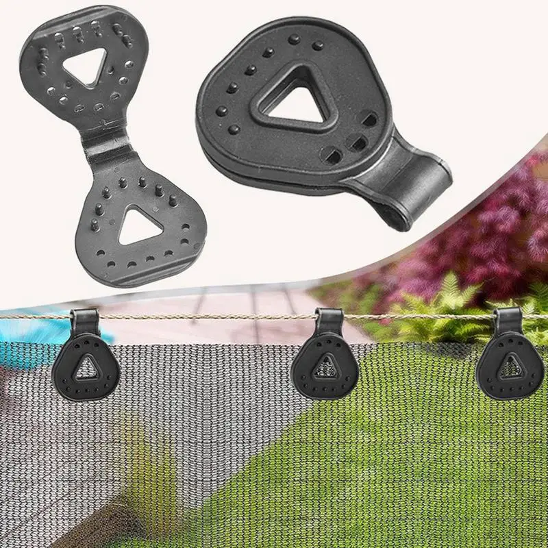 Camping Tent Hook Outdoor Camping Tent Triangle Buckle Bungee Cord Hook Wind Rope Buckle For Outdoors Camping Hiking