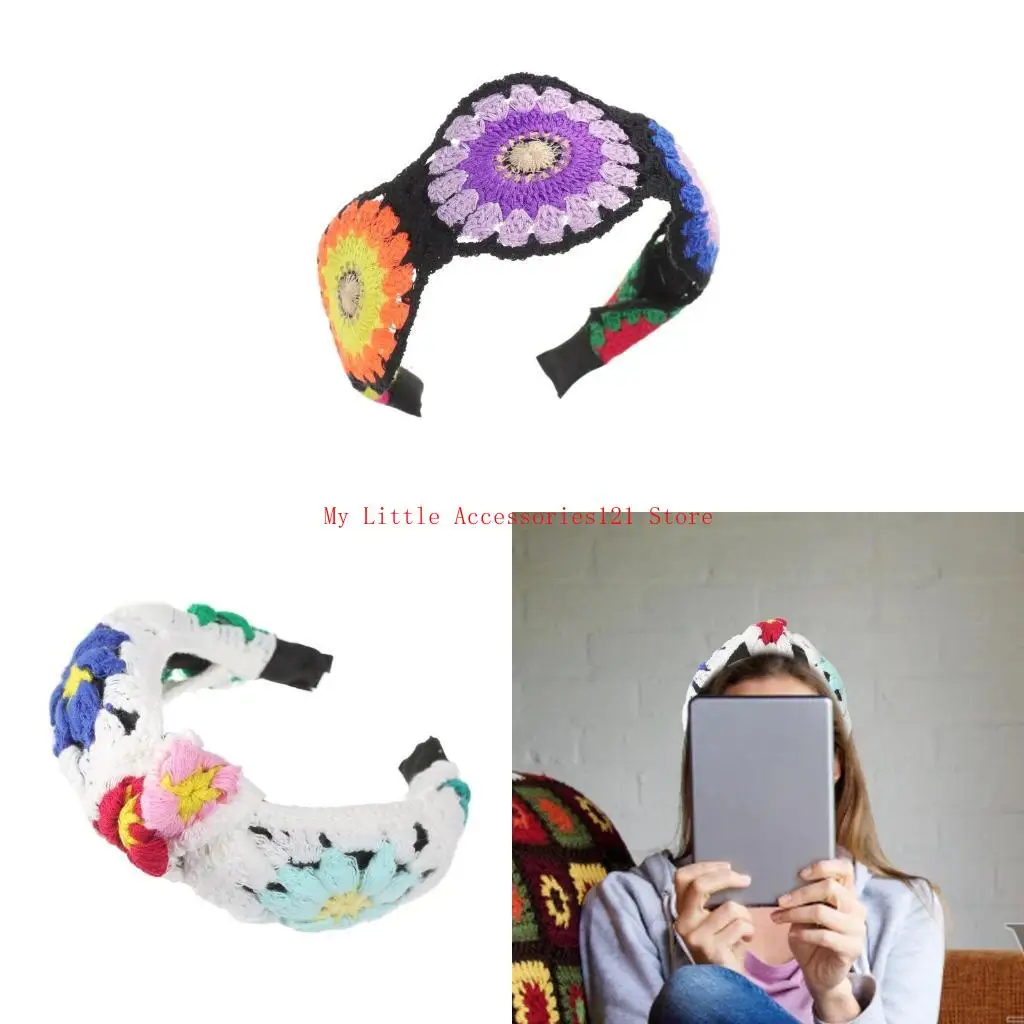 

Crocheted Hair Bands Party Photo Booth Props for Girls Photography Props