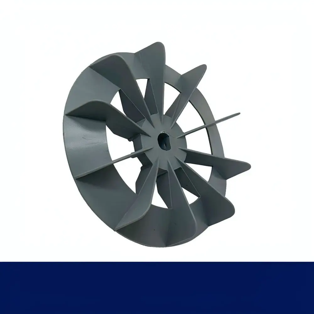 14mm Bore Plastic Cooling Fan Replacement Part For Air Compressor Motor Pneumatic Pump Heat Dissipation Accessory