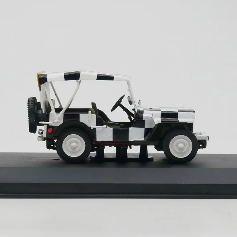IXO 1:43 مقياس جيب ويليز MB 1945 الحرب العالمية الثانية نموذج سيارة مصنوع من خليط معدني أمريكي