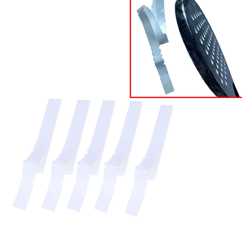 

Tennis Racket Paddle Head Protection Tape Transparent Edge Coverage Reduce Friction Sticker TPU Protection Tape Sports Parts