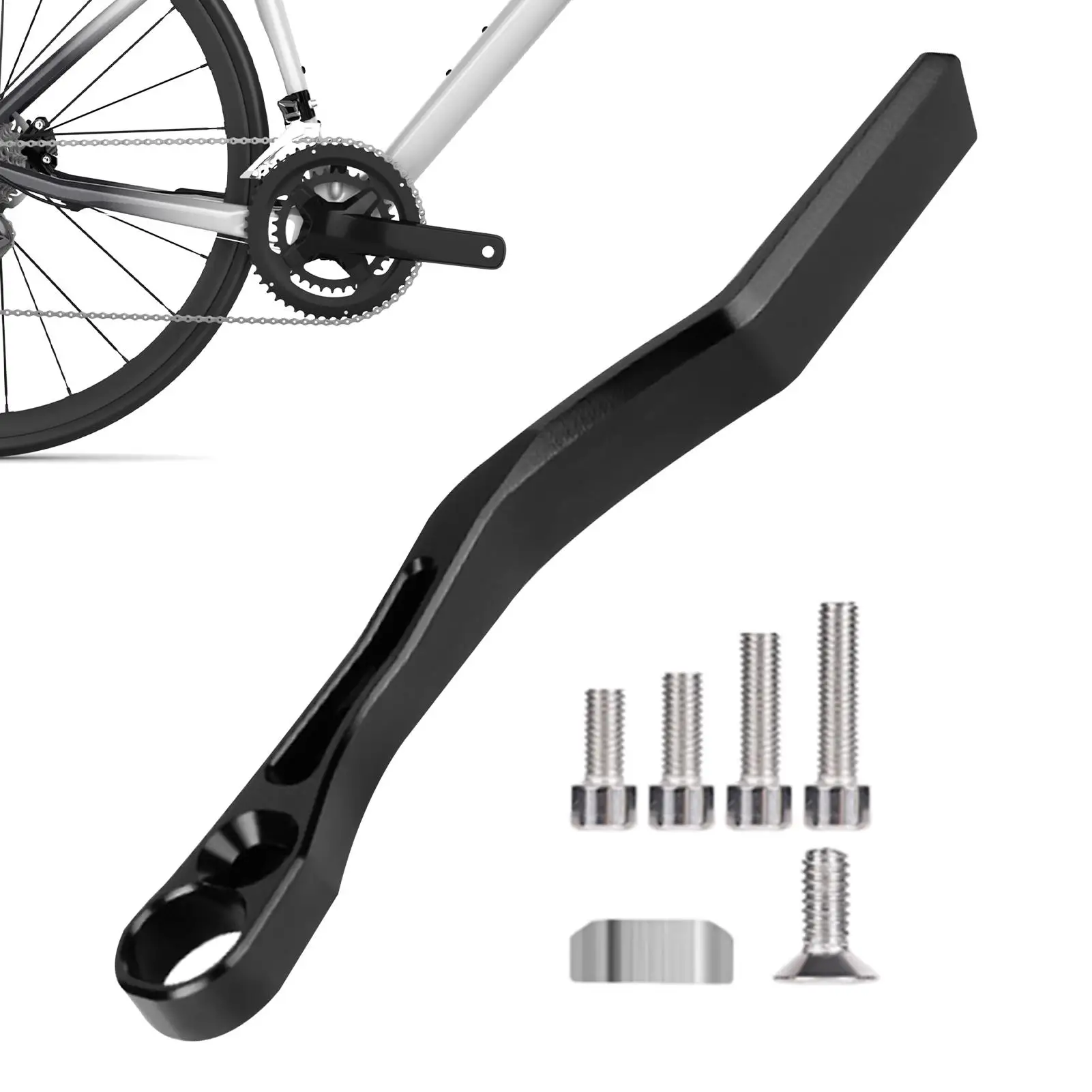 

Anti-Drop Bike Chain Guide, Professional Chain Tensioner Prevents Slippage for Secure Riding, Urban Commute & Garage Repair