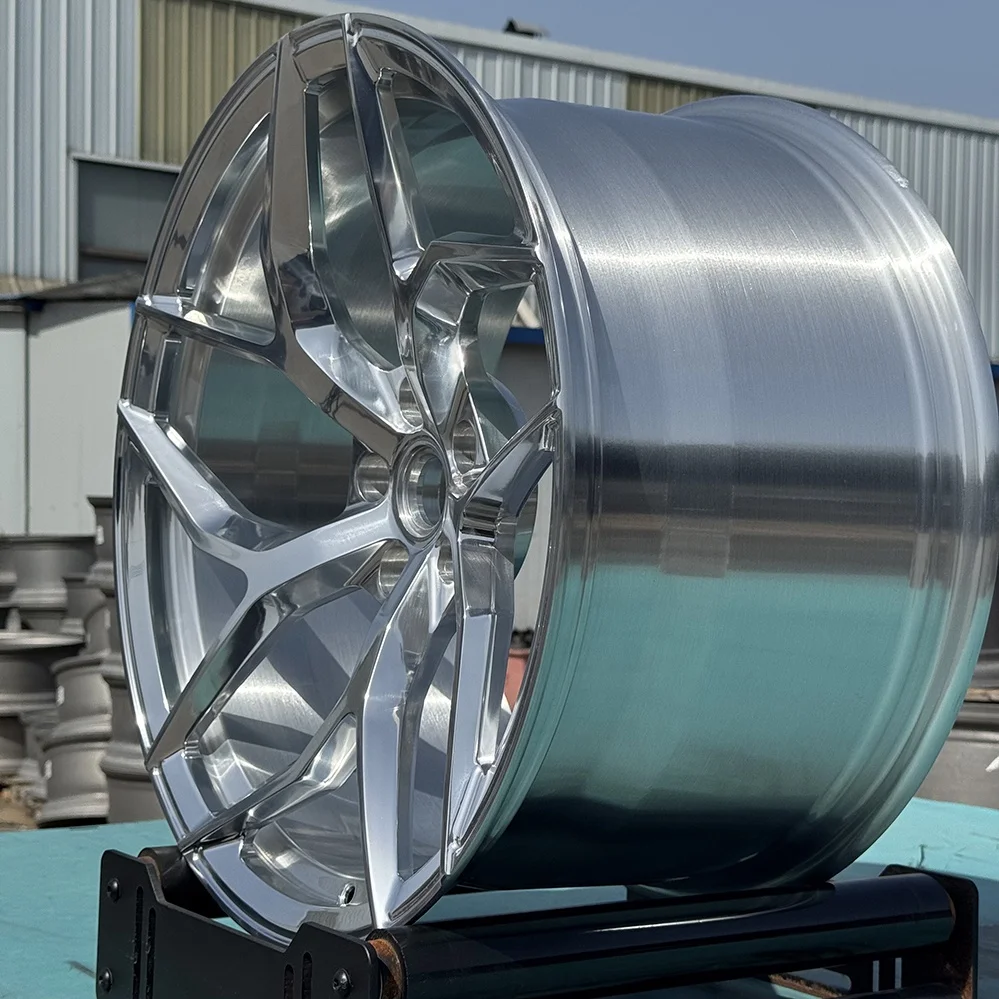 19 20 21 22 بوصة عجلات أحادية الكتلة 5x112 عجلات سيارات سباق مزورة مخصصة مصقولة سبيكة عجلات السيارة لسيارات BMW G20