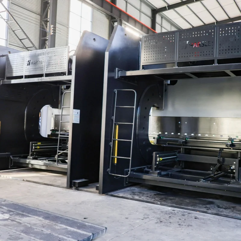Fabricante HARSLE Máquina dobradeira CNC resistente DA66T Máquina dobradeira flexível Máquina dobradeira CNC