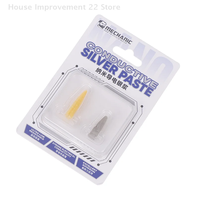 MECCANICO Nano Pasta d'argento conduttiva NANO20 Per il telefono Riparazione del telefono Android Riparazione del circuito dello schermo flessibile ITO Pasta d'argento anche