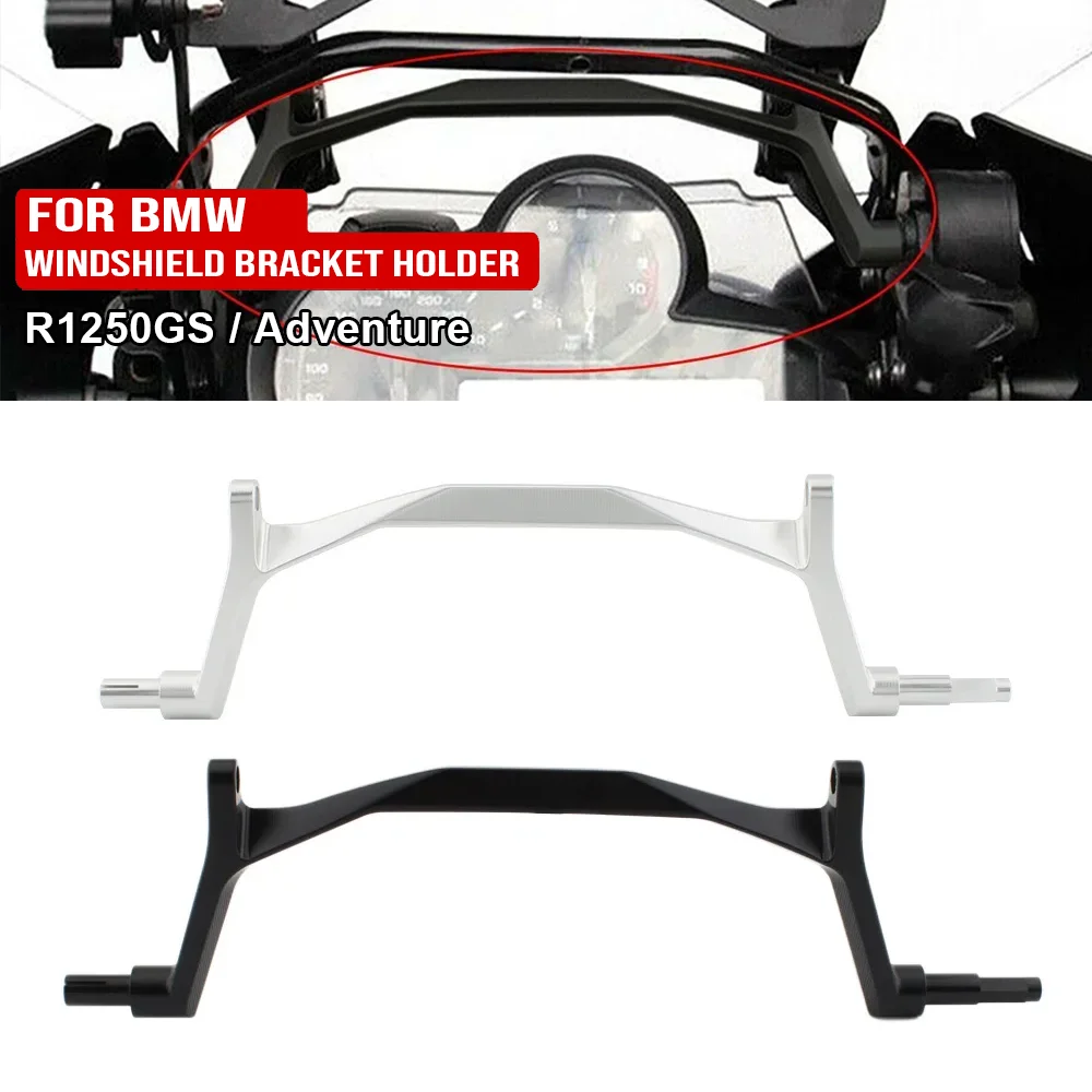 

Motorcycle Windshield Bracket Holder Mount For BMW R1200GS Adventure 2014-2025 R1250GS Adventure 2019-2024
