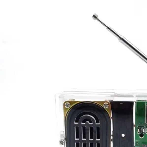 For FM Radio DIY Kit Wireless For R'eceiver With LCD Display Electronic Learning Assembly Set For DSP PLL Technology