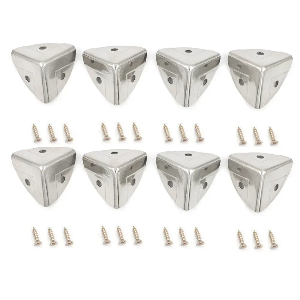 Corner Guard Corner Protect High Quality Iron 4/8/12PCS For Suitcases For Wooden Suitcases Furniture Decoration