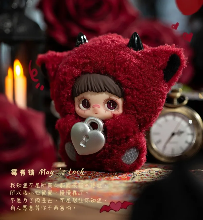 

2025 Совершенно новая серия MayMei Love Never Ends из плюшевых глухих коробок, модные настольные украшения, милые подвески и подарки