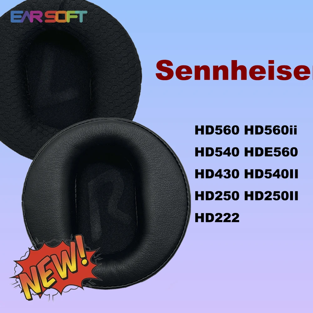 

Earsoft Replacement Ear Pads Cushions for Sennheiser HD560 HD560ii HD540 HDE560 HD430 HD540II HD250 HD250II HD222 Headphones
