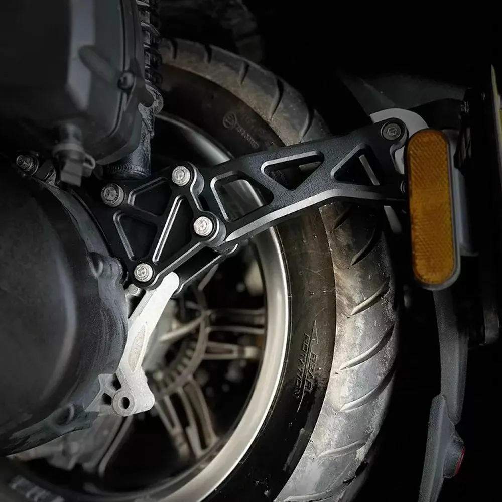 Rear Mudguard Bracket For Piaggio Beverly S 300 Beverly300 BeverlyS300 2021‑2024 Motorcycle Modified Support Holder