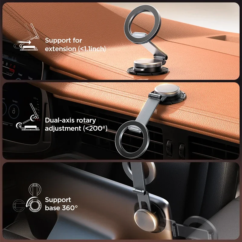 Magnetic Car Phone Holder - Universal Dashboard Mount 6