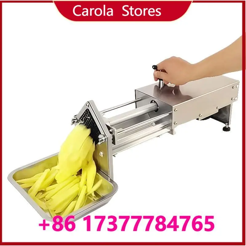

2025 Stainless Steel French Fries , Core Copper Motor Commercial Potato Cutter for Restaurant Milk