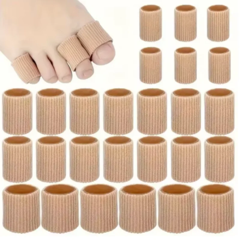 

1/3/7pcs mix M/L Fiber Gel Toe Cover Bandage Calluses Protection Anti Abrasion Pain Relief Tube Toe Separator Finger Protector