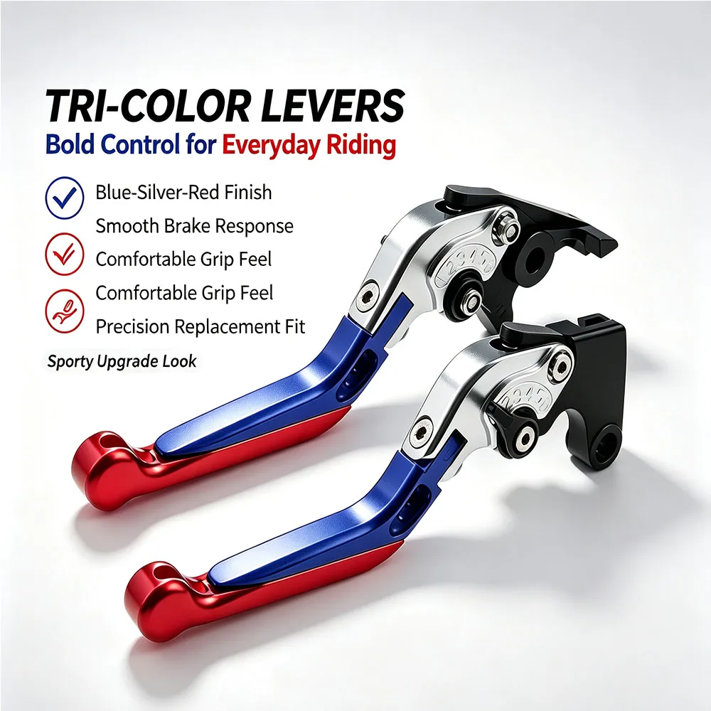For Ducati Scrambler Desert Sled 400 2016-2019 Motorcycle Brake Clutch Levers CNC Aluminum Adjustable Folding Extendable Set Kit
