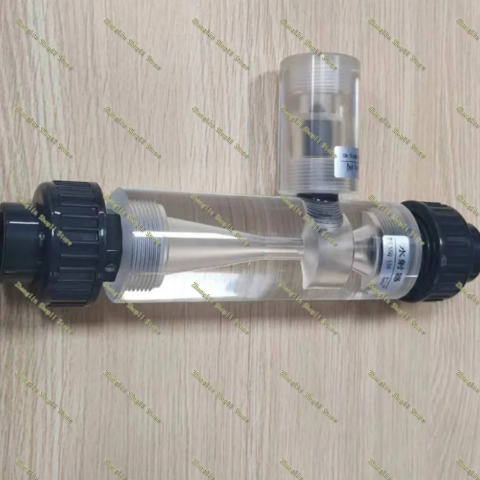 1pc Transparent PMMA Water Injector Irrigation System Venturi Add medication Mixer Jet Devive Organic Glass ClO₂ Ejector