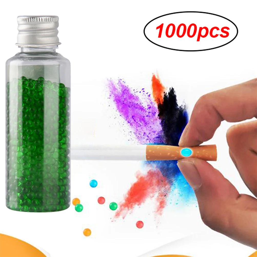 Promotional  of 1000 cigarettes, smoke marbles, fruity mint flavor, explosive ball, putter, smoking accessorie