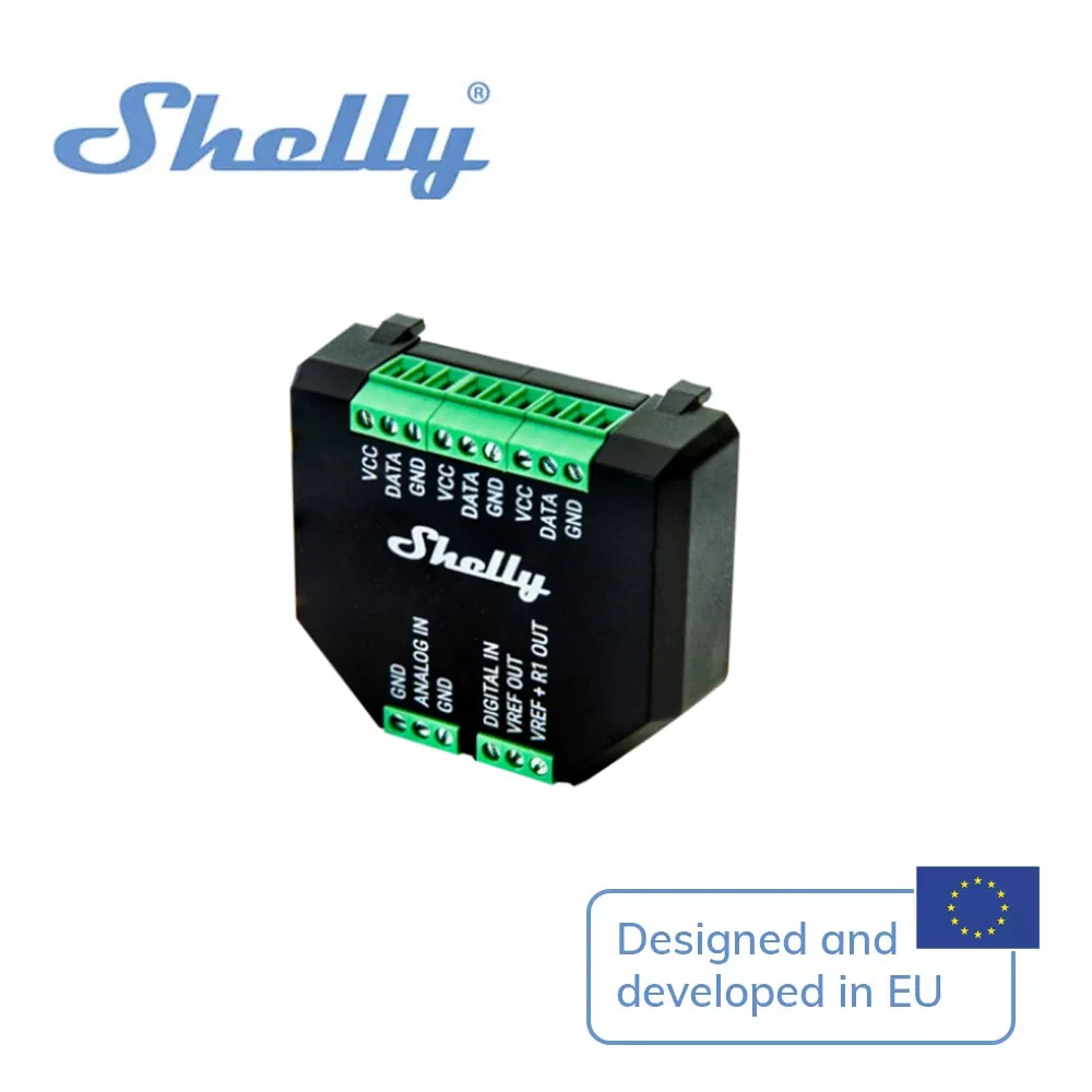 

Shelly Plus Add-On Shelly Plus Addon supporting devices:Shelly Plus 1/1PM, Shelly Plus 2PM, Shelly Plus i4/i4DC