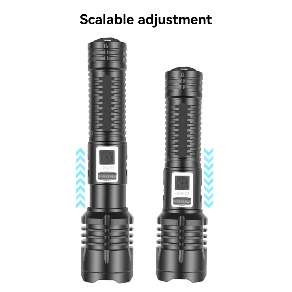 Flashlight Micro Lamp Press Switch Long Shot Outdoor Lighting Camping