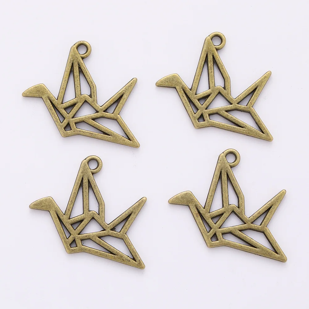crane keychain Car Keychain 10pcs Bird Key Ring Holder Gift for Men Women