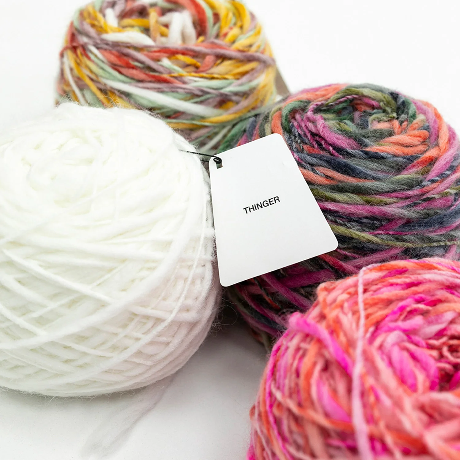 Gradient Variegated Hand Dyed Yarn 50g & 250g Stress Relief DIY Knitting Crochet Material For Shawl Sweater Amigurumi Craft