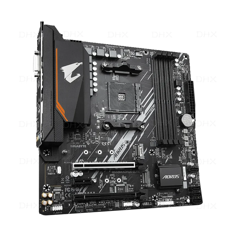 SATA III USB3.2 B550 Mainboard For GIGABYTE B550M AORUS ELITE Motherboard AMD B550 Socket AM4 DDR4 128GB PCI-E 4.0 M.2 100% Test