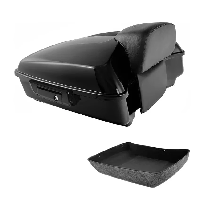 For Indian Chieftain Roadmaster Challenger 14-25 Chopped Top Case Box Tour Pack Pak Motorcycle Suitcases Trunk & Luggage Rack