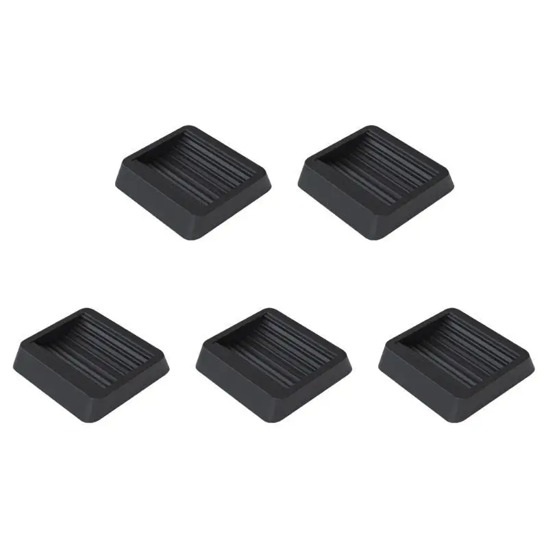 652F Not Skid Chair Desk Leg Pad Wheel Lock Plate Furniture Caster Cups for Household