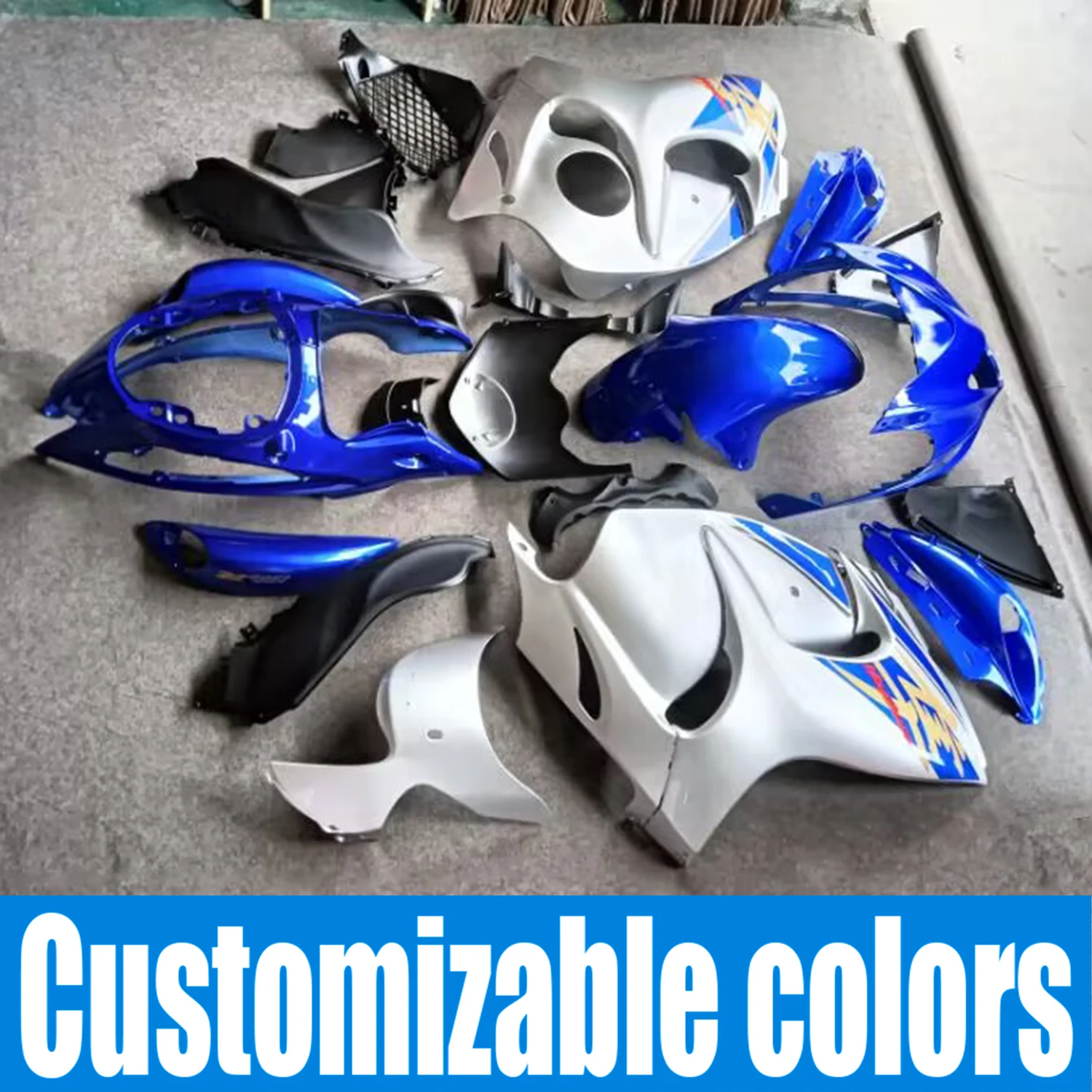 Fit For Suzuki Hayabusa gen2 GSX1300R 2008 - 2020 GSXR1300 Motorcycle Accessories Plastic Shell Fairing Bodywork Set