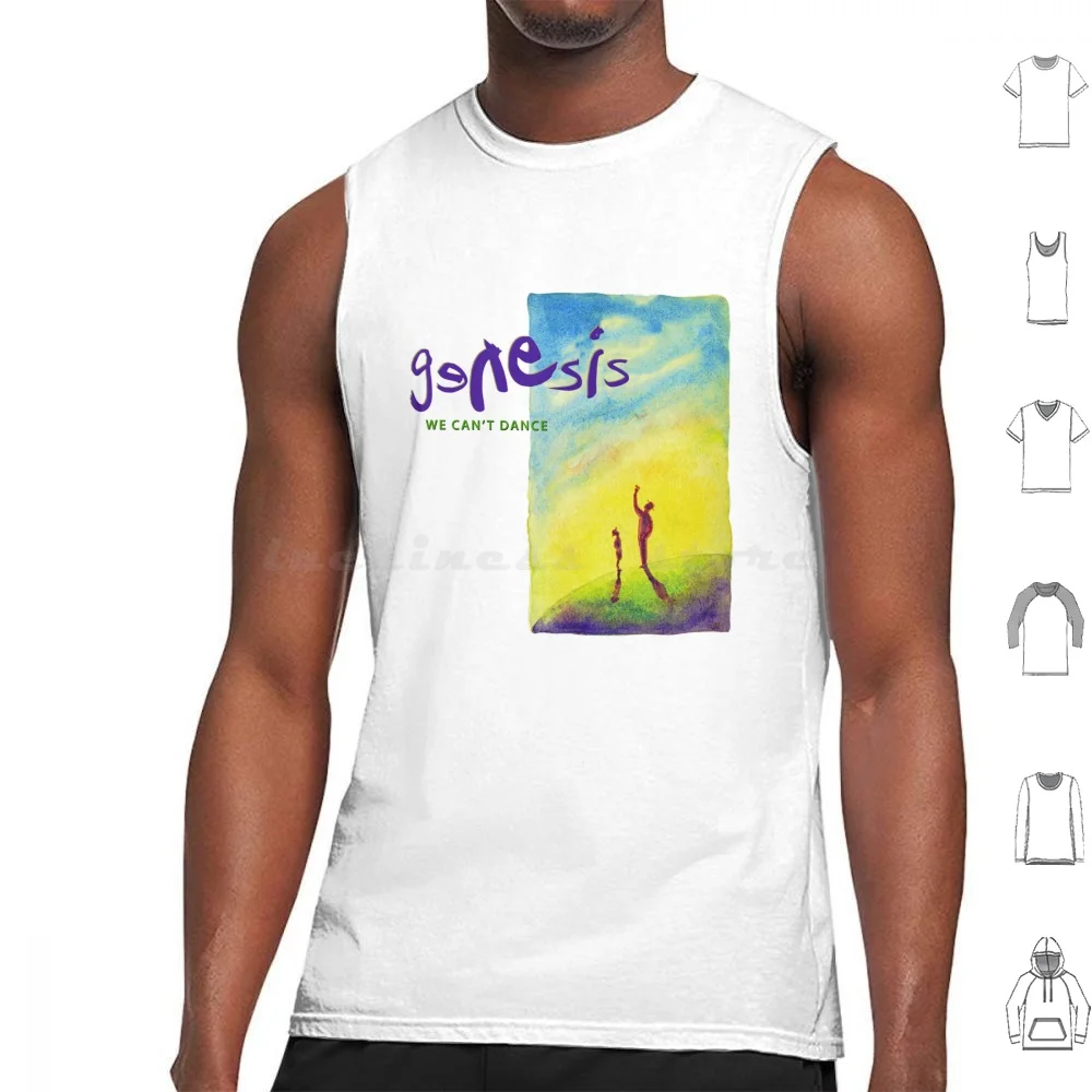 Genesis We Cant Dance Tank Tops Print Cotton Genesis Phil Collins In The Air Tonight Genesis Band Phil Collins Genesis