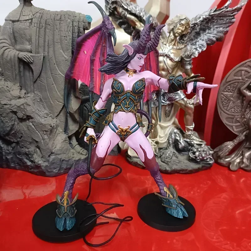 

20cm WOW Toy DC Banshee Succubus Mages PVC Action Figure Collection Classic game Desktop Model home decor gift