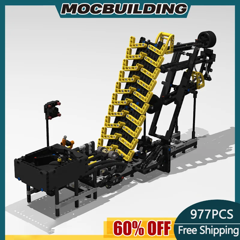 

Moc Building Block GBC To and Fro Dribbling Device DIY Assembly Model Sports Children's Gift Toy