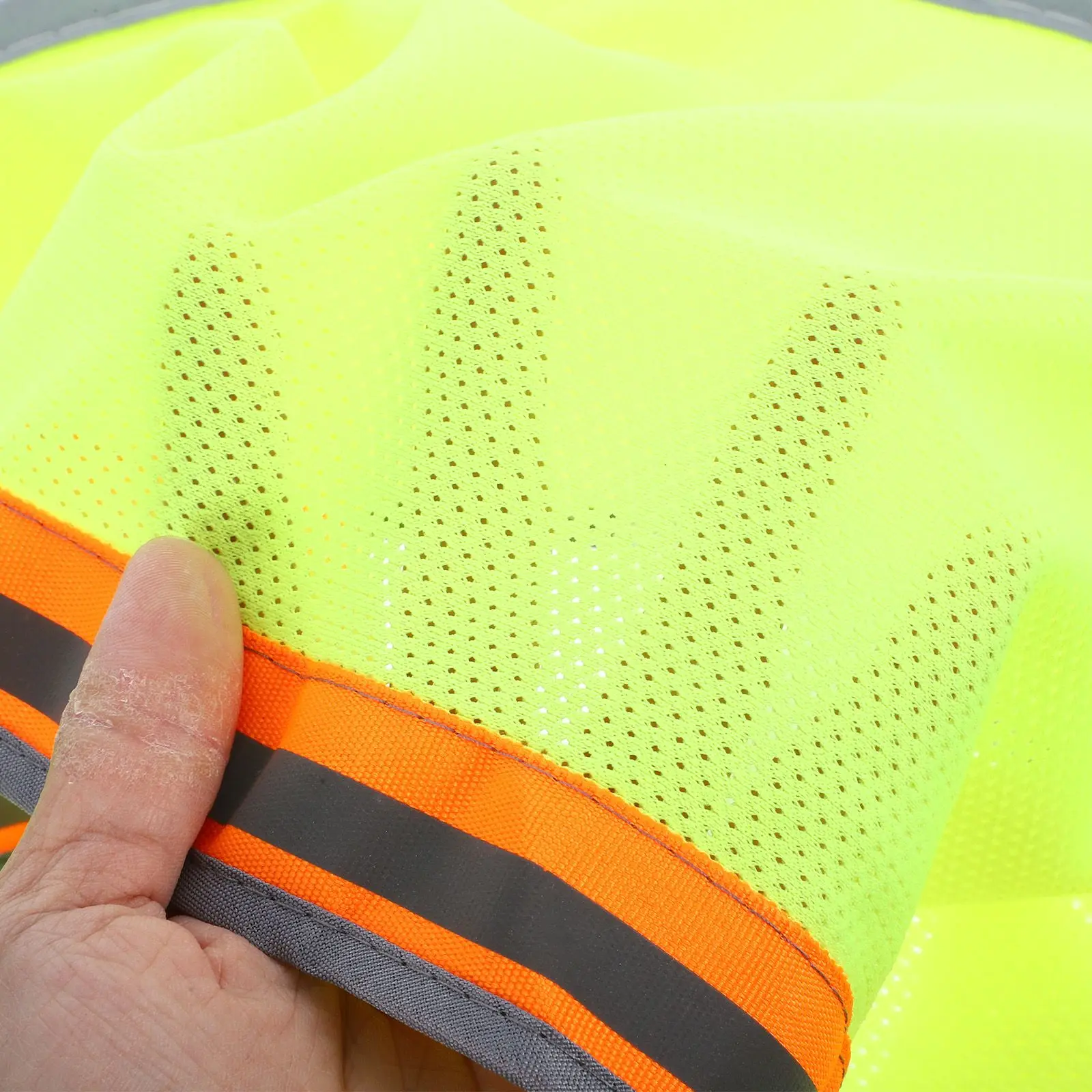Safety Sunscreen Visor Wide Brim Neck Shield UV Protection Hard Hat Accessories Fluorescent Yellow Mesh Sun Hat